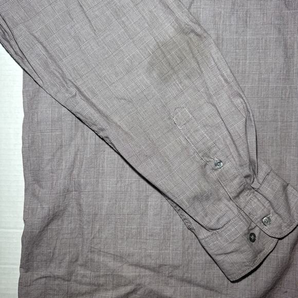 Claiborne Men's 3XLT Stretch Button-Up Long Sleeve Casual Shirt Light Purple - Picture 3 of 9